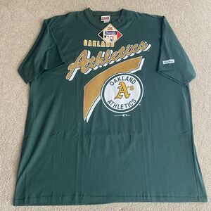 Vintage Team Rated Oakland Athletics A's 1992 Green T Shirt Size XXL